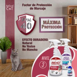 Señor Cat Kit Marcaje Ocasional en Exterior Repelente Natural para Gato,  Nivel 1